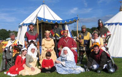 Medieval Kinghts and ladies